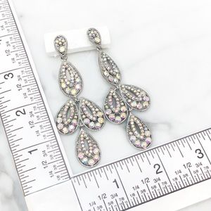 Cherryl’s Jewelry - AB Crystal Event Chandelier Earrings Cherryl’s Jewelry - AB Crystal Event Chandelier Earrings